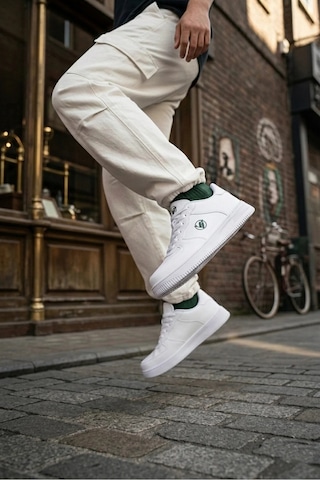 Vojo Fins Comfort Rahat Taban Erkek Sneaker Spor Ayakkabı 267800001895 05 Beyaz