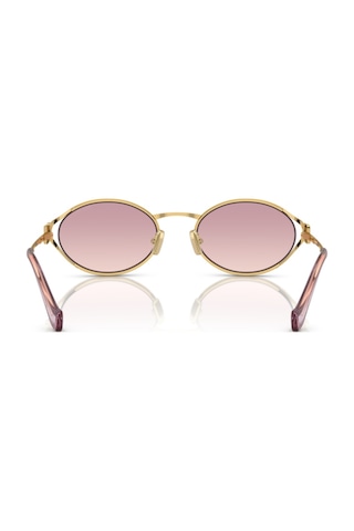 Miu Miu Mu52ys 5ak06s 54-21-125 Kadın Güneş Gözlüğü Altın