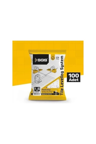 Sgs6169 1,5 Mm Derz Seviye Tespit Klipsi Pk/100 Adet