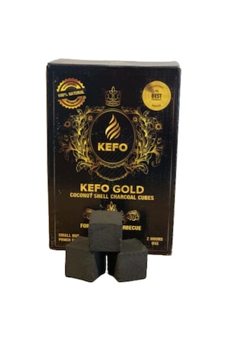 Camp & Shisha Kefo Gold 1Kg Nargile Kömürü | Barbekü Kömürü |Bbq Cs |