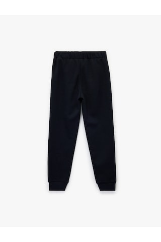 Koton Beli Lastikli Cep Detaylı Lastikli Paça Pantolon Görünümlü Eşofman Altı Lacivert 7wkb40031tk