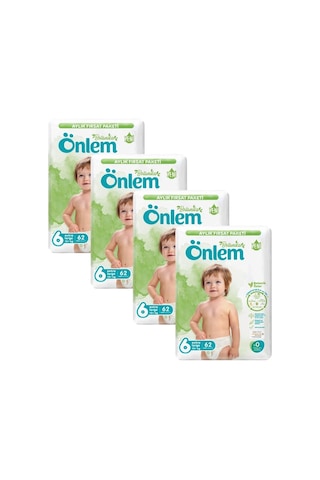 Önlem Botanika 6 Extra Large 15+ Kg 62 Adet X 4 Adet 4'lü