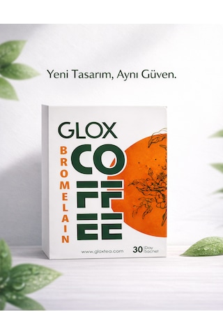 Glox Bromelain Mixed Powder Tea Bromelain, Collagen Ve Hindiba Kahvesi 30 Günlük 120g Granül