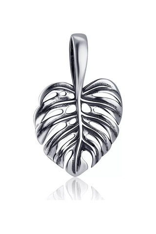 Lucente 925 Ayar Gümüş Monstera Yaprağı Kolye 215007326