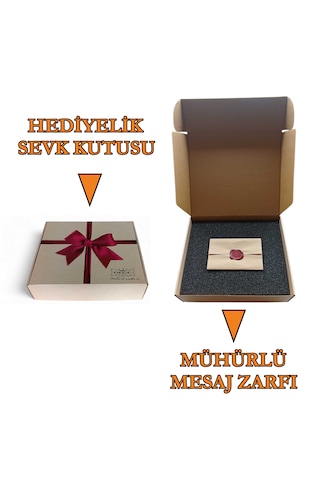 Kişiye Ve Kuruma Özel Ahşap Kutulu Bayram Çikolatası