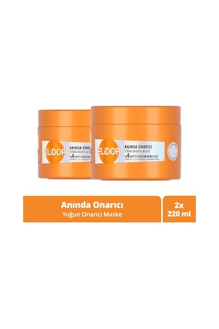 Elidor Anında Onarıcı Yoğun Onarıcı Saç Maskesi 2 x 220 ML