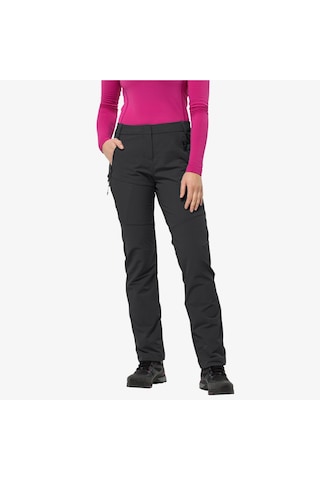 Jack Wolfskin Winter Glastal Kadın Siyah Outdoor Pantolon - 1508561