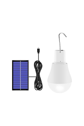 Yifomall Güneş Enerjili Ve Usb Şarj Edilebilir Led Top Lampe - Çadır, Açık Hava Ve Acil Işık İhtiyaçları İçin