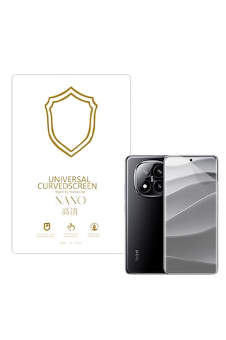 Xiaomi Redmi Note 15 Pro Plus İle Uyumlu Full Tpu Nano Ön Ekran Koruma Filmi - Ekm101
