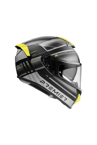 Premier Evoluzione SP Y BM Kask Gri - Sarı