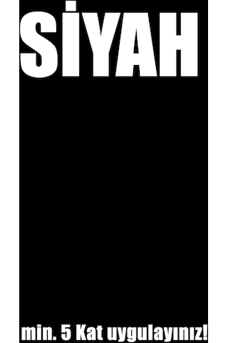 Jant Folyo 4Lü Set - Parlak Siyah