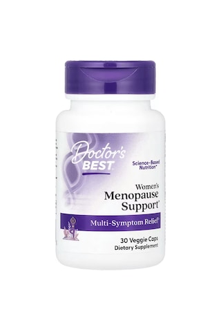 Doctor's Best Women's Menopause Support Multi-symptom Relief 30 Veggie Caps