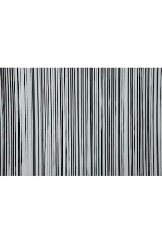 İP PERDE KOYU ANTRASİT RENK 300 x 280 CM Antrasit