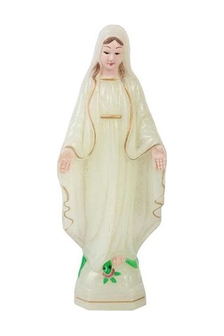 Opulentliving 15cm Suntek Kutsal Meryem Heykelcik, Dekoratif Heykel, Ev Ve Ofis Dekoru, Hediye İdeali 15cm