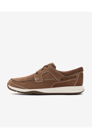 Clarks Sailview Lace Light Tan Nubuck Erkek Bej Günlük Ayakkabı 26176971