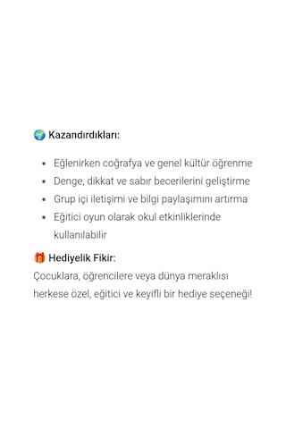 Dünya Tower Bilgi Eğitici 54 Parça Denge Oyunu Cezalı Jenga