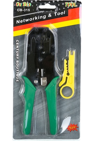 Oubao Ob-315 Rj-45/ Rj-11/ Rj-12 Jack Sıkma Pensesi Kablo Soyucu