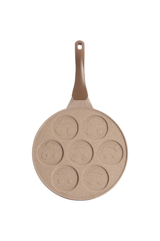 Thermoad Emojili Pankek Tavası Vizon