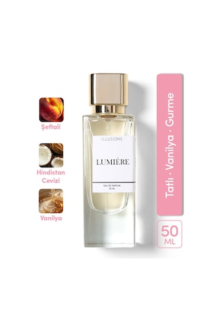 Lumiére Edp Kadın Parfüm 50ml Tatlı - Vanilya - Gurme Narenciye, Müge, Orkide, Misk Meyveli