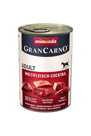 Animonda Gran Carno Karışık Etli Konserve Yetişkin Köpek Maması 400 G