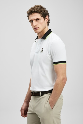 Lufian Zane Smart Erkek Polo T-shirt 111040242 Ekru
