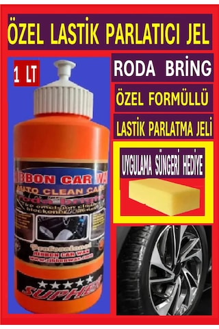 Rb Roda Brıght Lastik Parlatıcı Jel 1 Lt