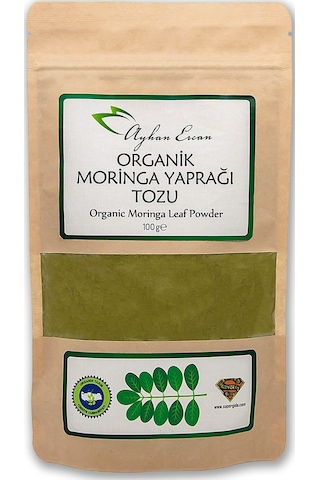 Ayhan Ercan Organik  Moringa Yaprağı Tozu 100 G