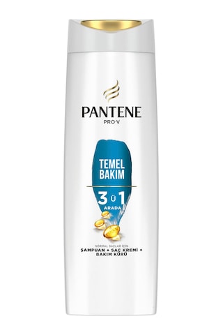 Pantene Temel Bakım 3'ü 1 Arada Şampuan 600 ML