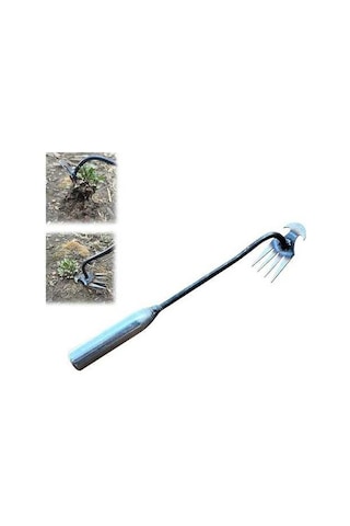 Pazly Yabani Ot Temizleme İçin Dayanıklı Çift Çelik Çapa - Geeroyoo Dişli Bahçe Aleti 4-wj