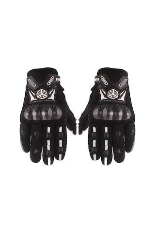 Motosiklet Eldiveni Carbon Fiber Koruma Aşınmaya Karşı Dirençli Telefon Dokunmatik Motor Eldiven