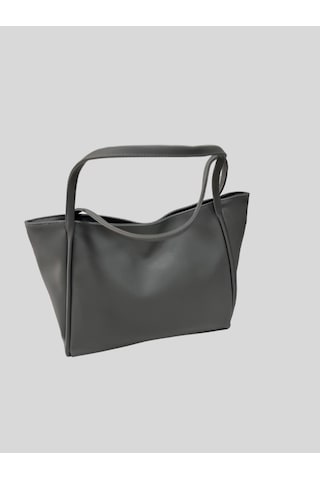 Minimalist Omuz Çantası Gri