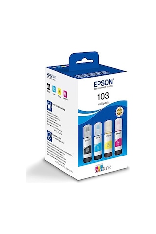EPSON 103 C13T00S64A MULTIPACK MÜREKKEP EPSON 103 C13T00S64A MULTIPACK MÜREKKEP