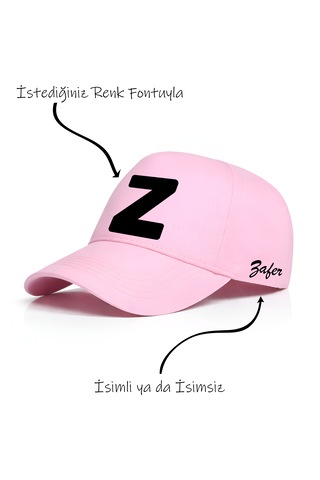 Ogc Z Harfi Unisex Şapka Pembe