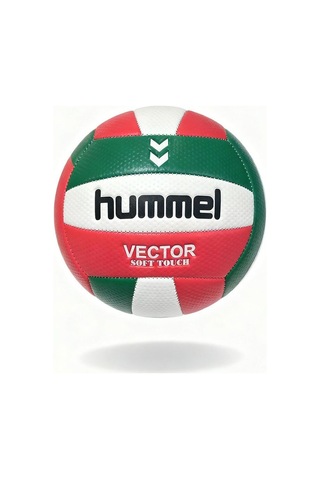 Delux Serisi Hummel Vector Volleyball Standart Kırmızı-yeşil-beyaz Spor Egzersiz Antrenman Çok Renkli