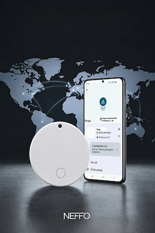 Android & Apple iOS Uyumlu Smart Tag Google Akıllı Takip Cihazı - Android Ve Apple iOS Uyumludur