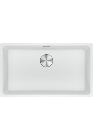 Franke Mrg 110-72 Granit Eviye. Bianco. Tezgahaltı. Tek Hazne. 72 x 40 CM