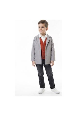 Xo Kids Erkek Çocuk 4lü Alt Üst Takım 2-5 Yaş 12201 Gri