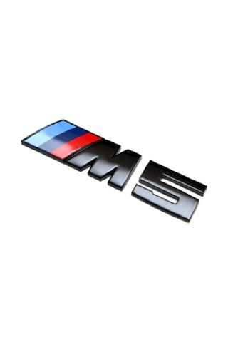 Bmw M5 Bagaj Arma Logo Siyah Krom Ithal Şık Car Aksesuar