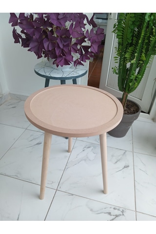 Cam Mozaik İçin Ham Mdf Sehpa