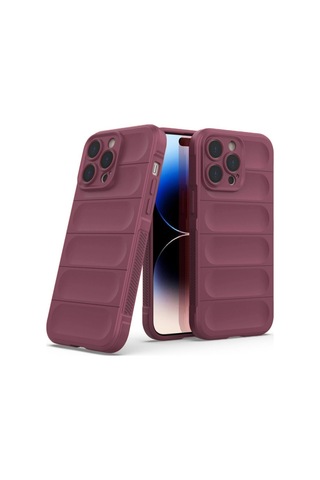 Apple Uyumlu iPhone 15 Pro Kılıf Optimum Lens Çerçeveli Silikon Kapak