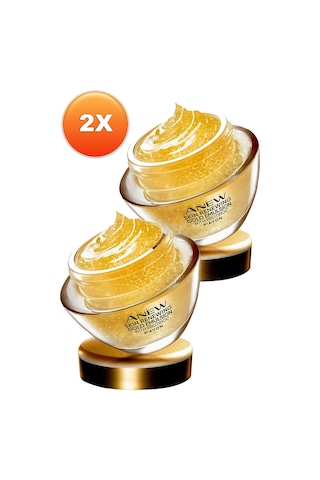 Avon Anew Cilt Yenileyici Protinollü Altın Emülsiyon Gece Yüz Kremi 2 x 50 ML