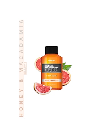 Kundal Honey & Macadamia Pink Grapefruit Pure Body Wash 100 ML