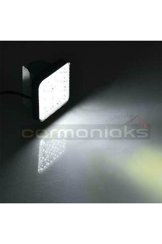 Cree Off Road Sis Farı - Lamba 16 Led Kare Çalışma Lambası 2 Adet