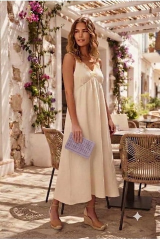 Myzumax El Örmesi Kadın Kağıt İp Portföy Çanta - 2 Bölmeli Mıknatıslı Bilek Askılı Bohem Clutch Lila