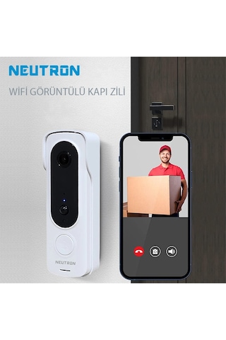 Neutron Ntl-sb-02mp Wifi Görüntülü Kapı Zili