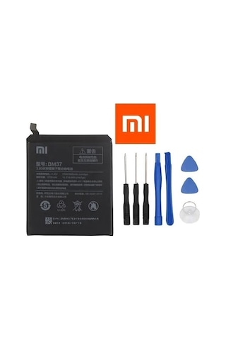 Senalstore Xiaomi Mi 5s Plus Uyumlu Pil Batarya Bm37 Ve Tamir Seti %100