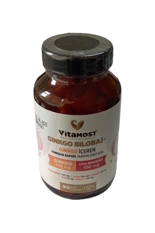 Vitamost Ginko Biloba Kore Ginsengi 90 Kapsül