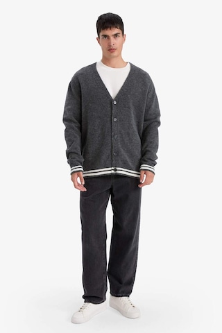 Defacto Relax Fit V Yaka Triko Hırka F3832ax25wnar4 Antrasit