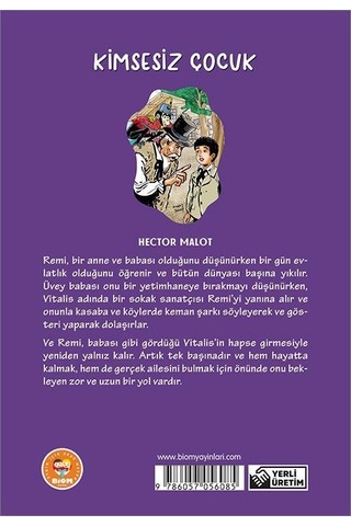 Kimsesiz Çocuk - Hector Malot - Biom Çocuk Klasikleri