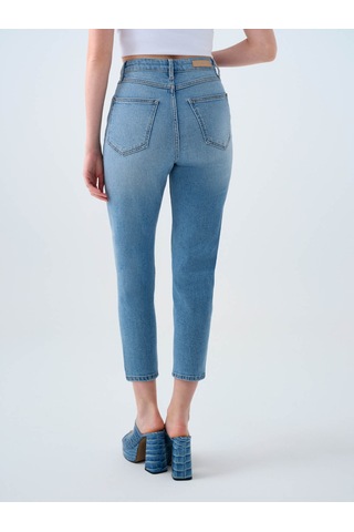 Loft Mom Mavi Kadın Jean Pantolon Lf2038773 Mavi